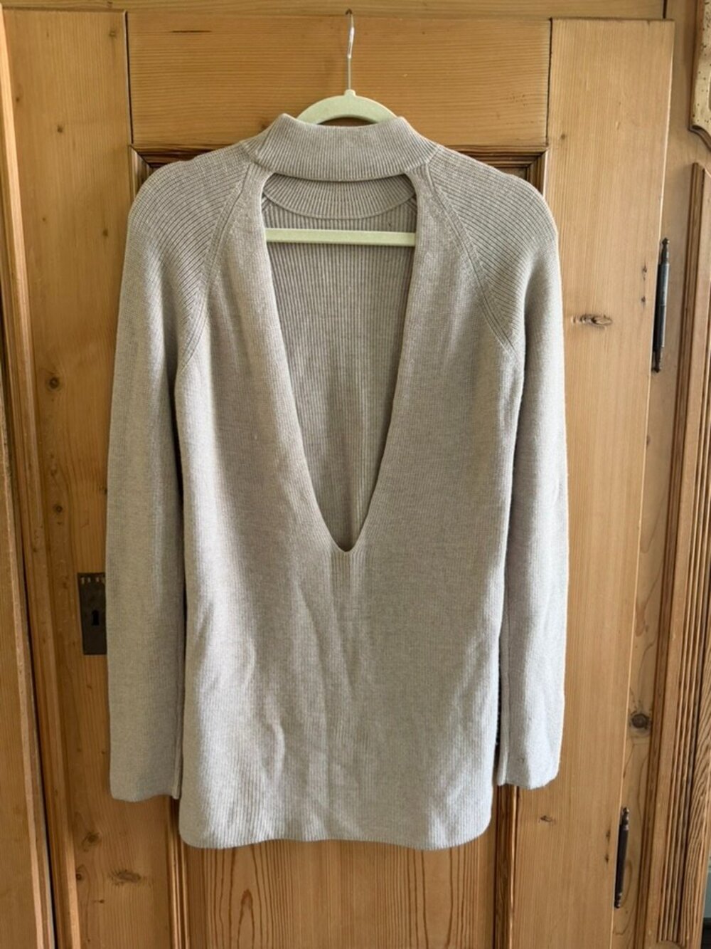 Backless Wilfred Tunic Sweater